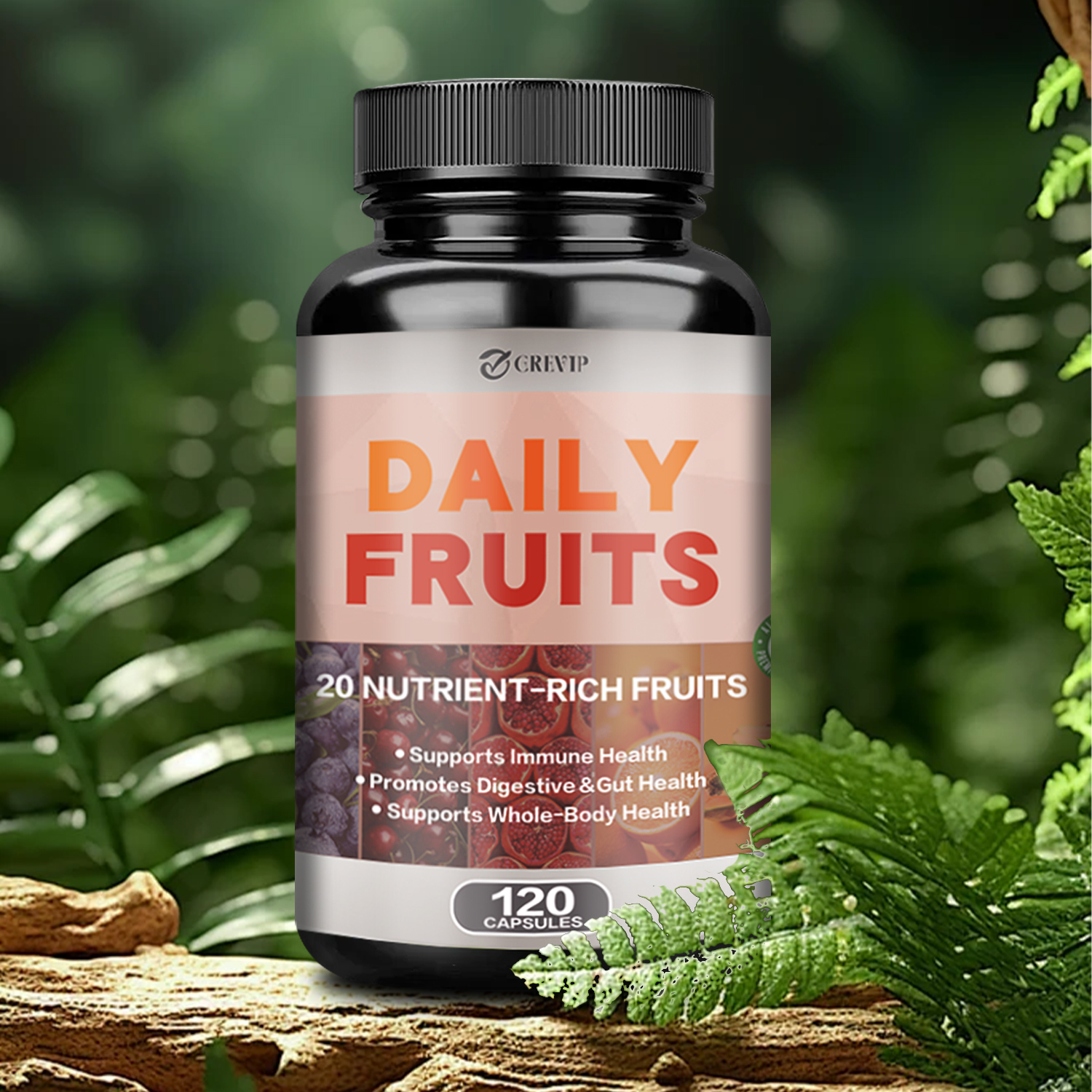 Health And Wellness Promotion - Daily Fruit Supplement - Antioxidants, Supports