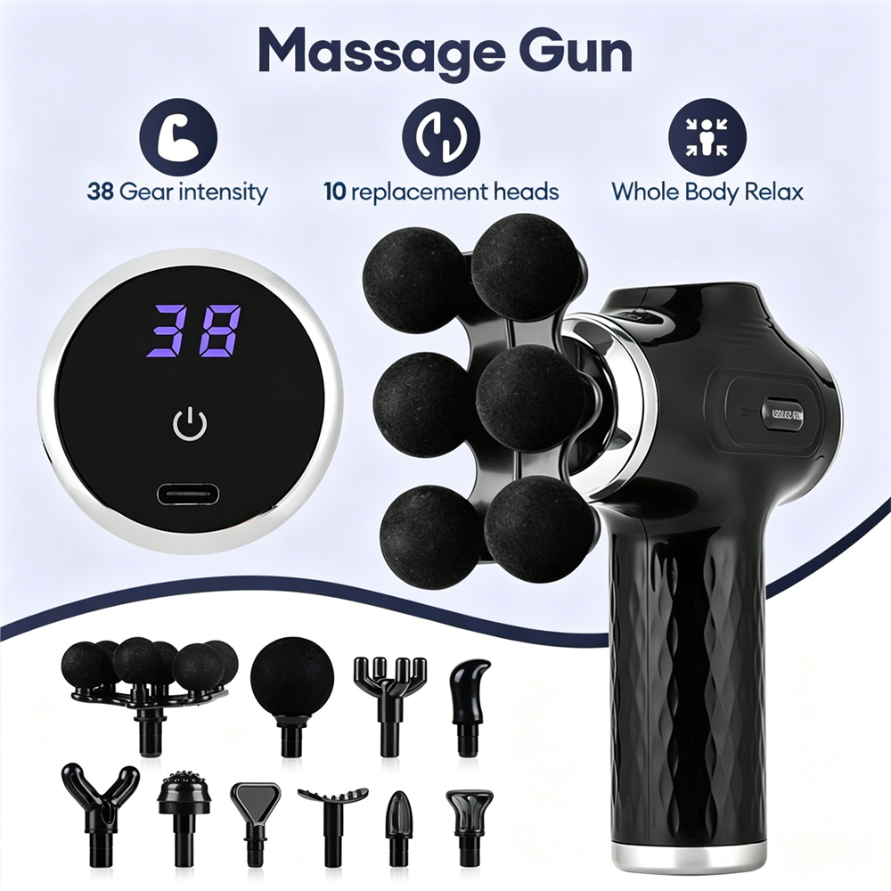 Massage Gun Deep Tissue - Mini Fascia Gun 38 Level High