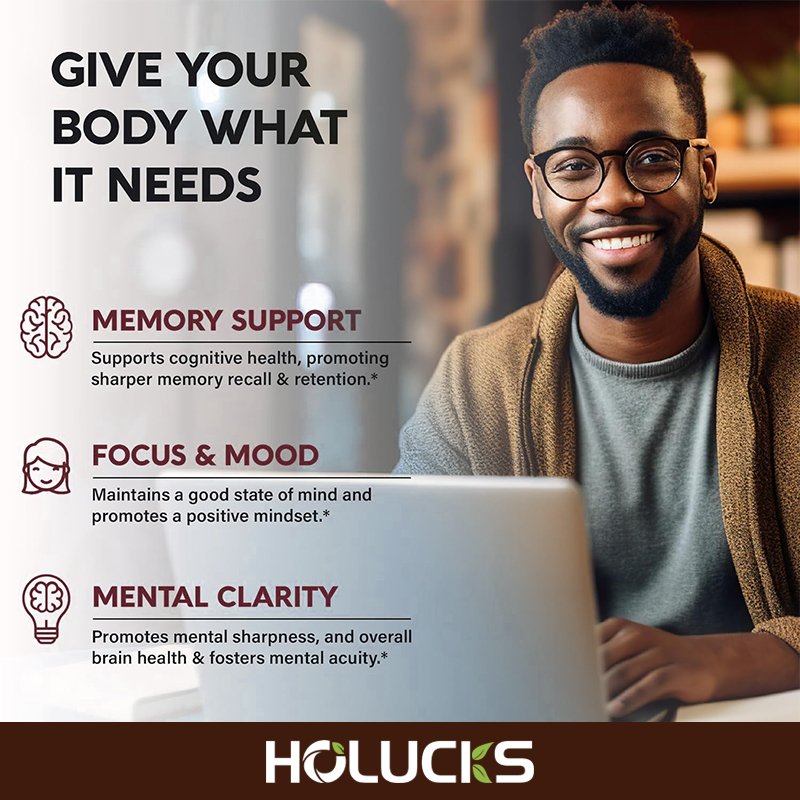 HOLUCKS Organic Lion's Mane Mu - огляд і ціна Health And Wellness Promotion