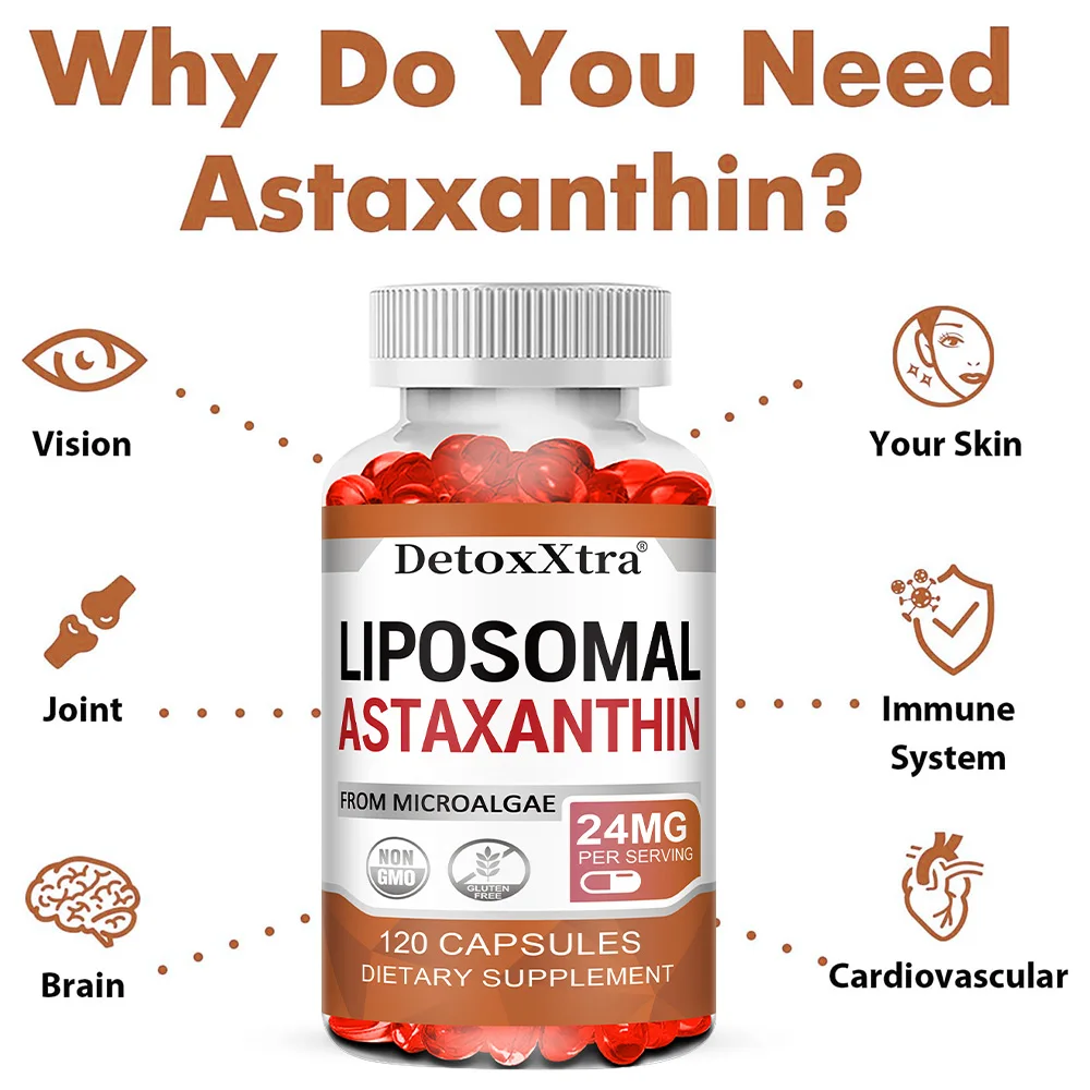 Liposomal Astaxanthin - Suppor - огляд і ціна Health And Wellness Promotion