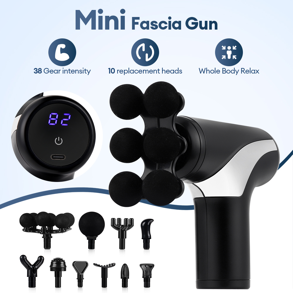 Portable Massage Gun 38 Gears  - огляд і ціна Massage Gun Deep Tissue