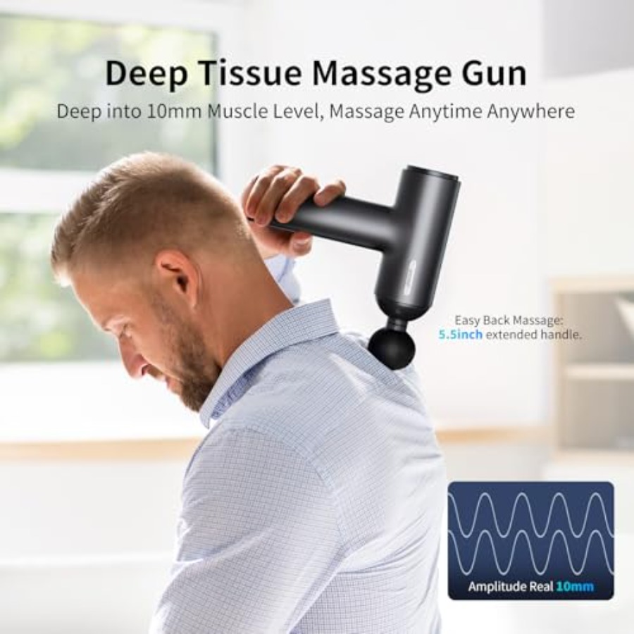 Massage Gun deep Tissue 6 Spee - огляд і ціна Massage Gun Deep Tissue