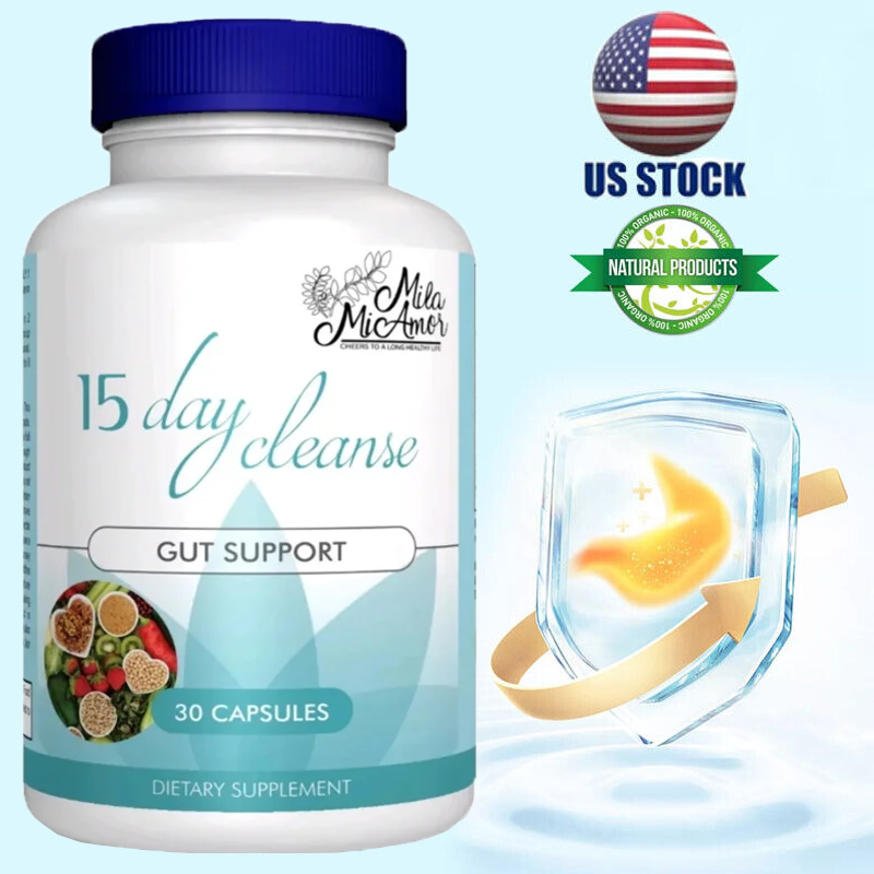 Gut & Colon Support 15 Day Cle - огляд і ціна Health And Wellness Promotion