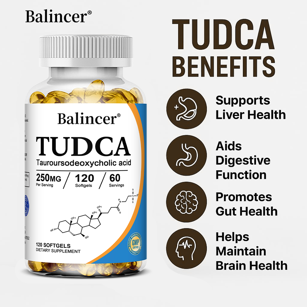 TUDCA Capsules, Natural Liver  - огляд і ціна Health And Wellness Promotion