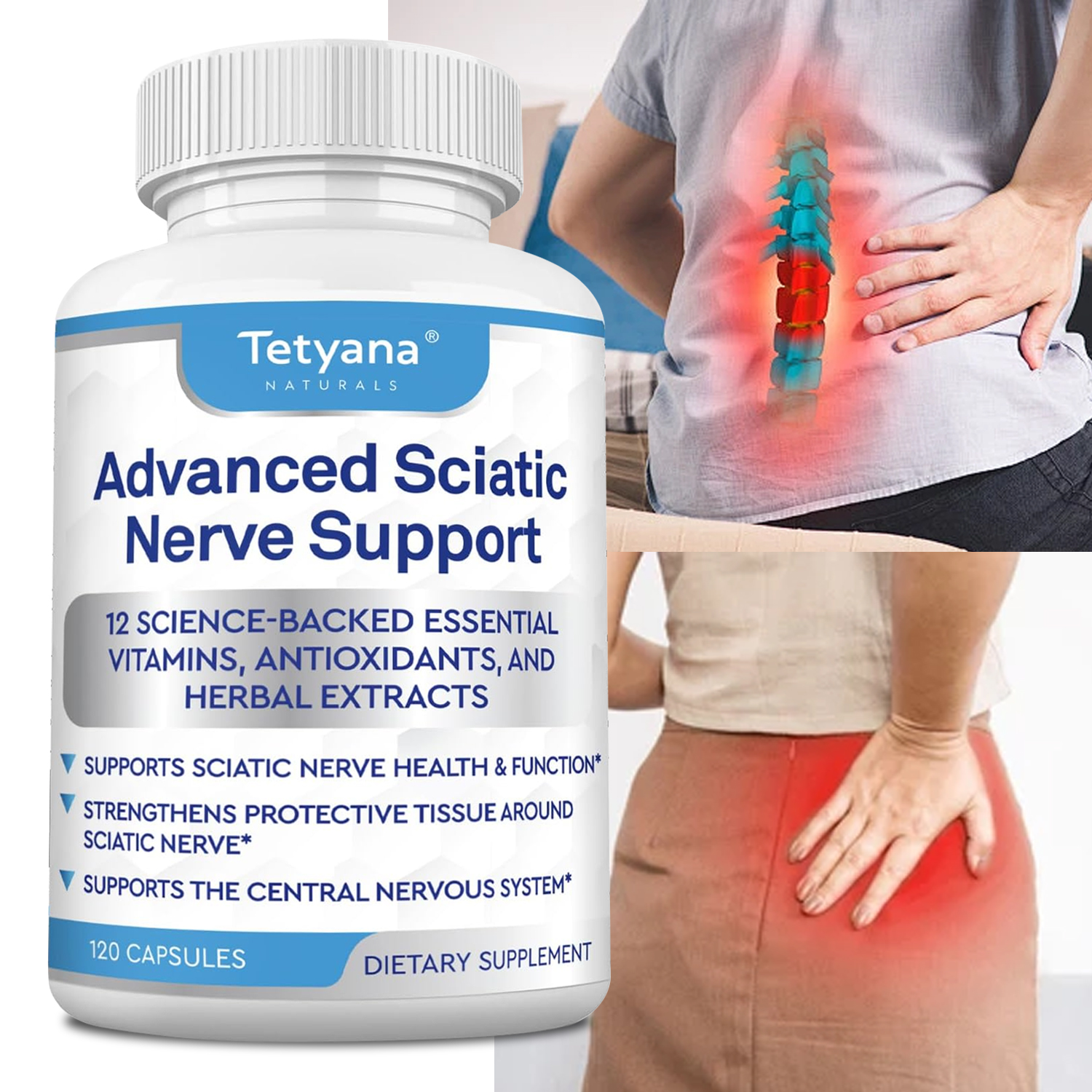 Advanced Sciatic Nerve Support - огляд і ціна Health And Wellness Promotion