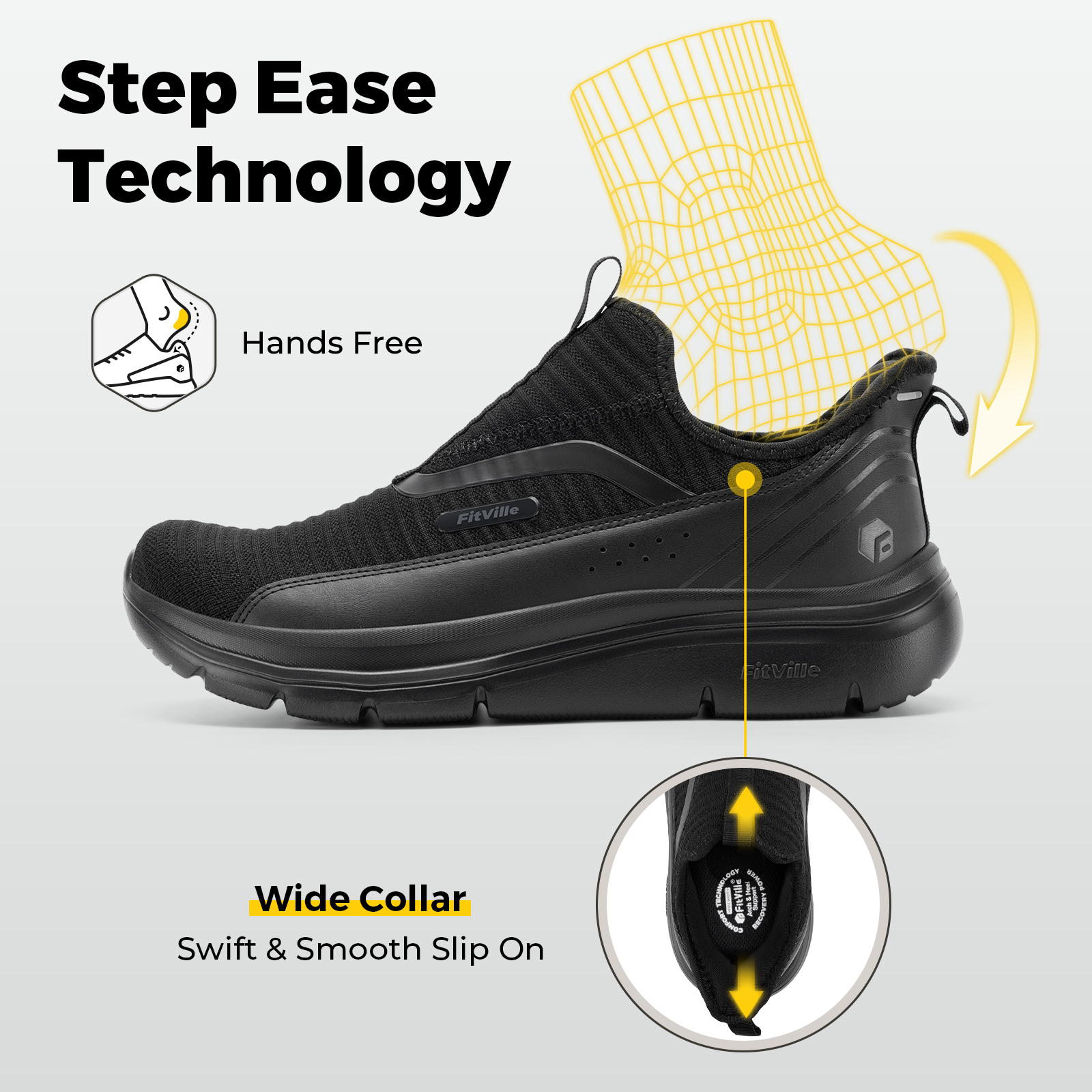 Fitville Wide Men's Shoes Fitn - огляд і ціна Health Wellness Fitness