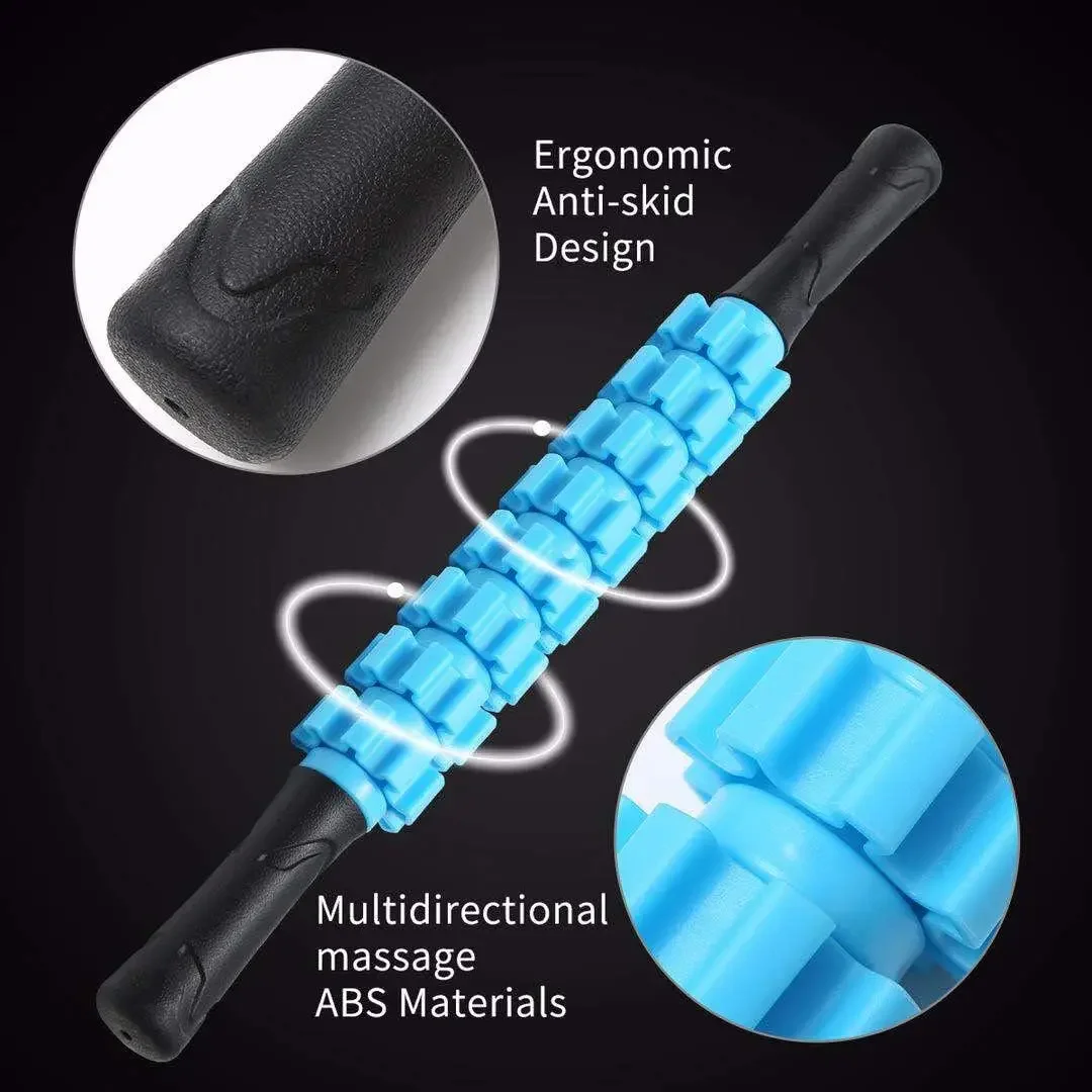 9 Wheel Muscle Roller Stick Fu - огляд і ціна Foam Roller Trigger Point