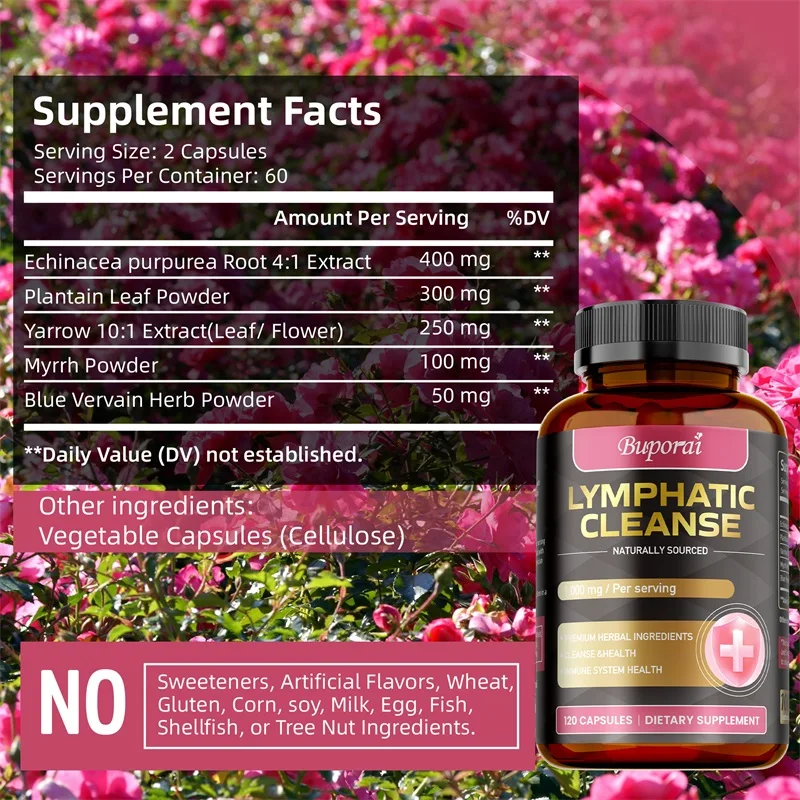 Lymphatic Cleanse - Supports L - огляд і ціна Health And Wellness Promotion