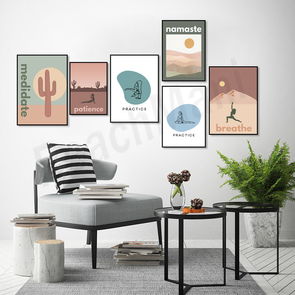 Safe Space Mindfulness Poster  - огляд і ціна Health Wellness Poster