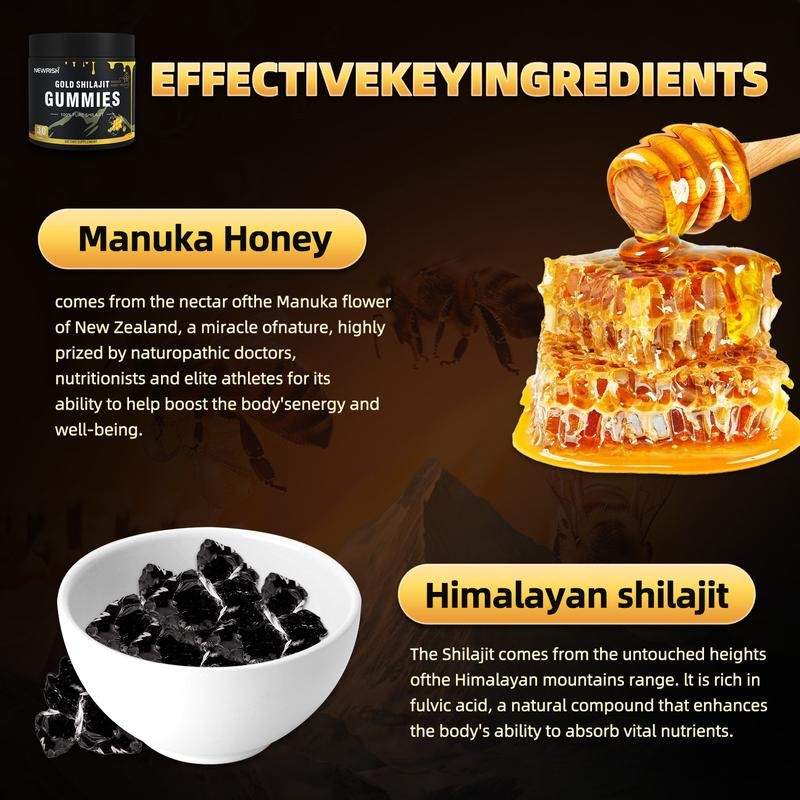 Shilajit Gummies - Promotes Br - огляд і ціна Health And Wellness Promotion