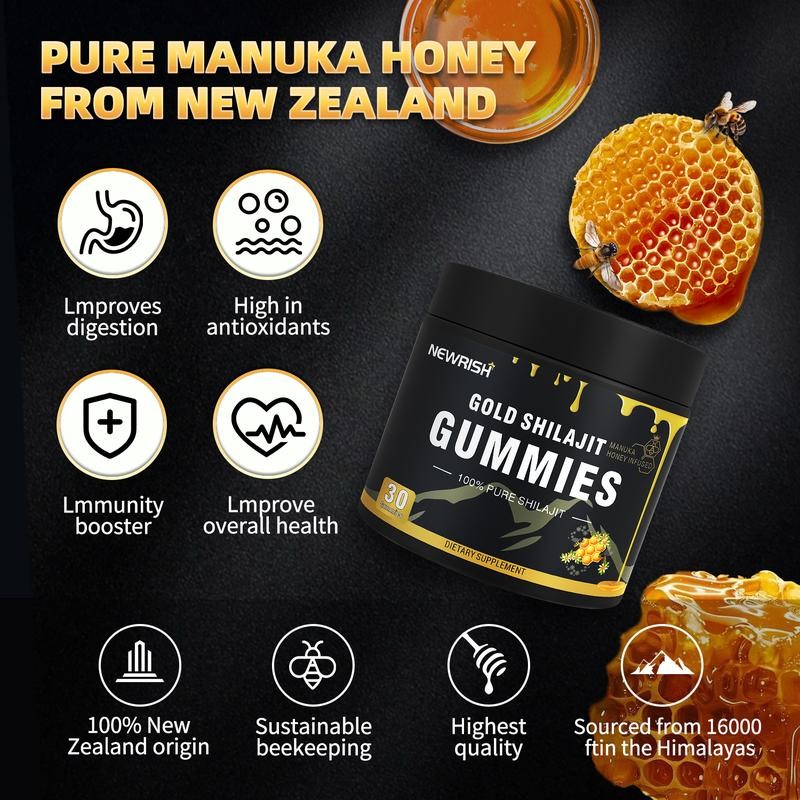 Shilajit Gummies - Promotes Br - огляд і ціна Health And Wellness Promotion