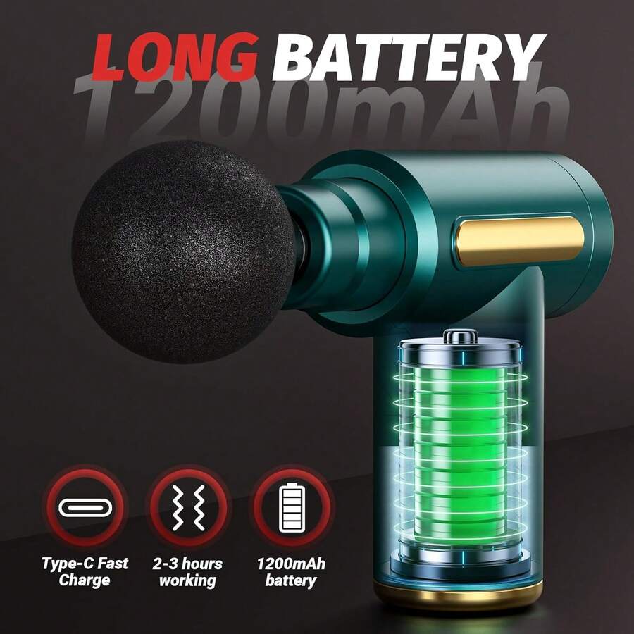 Portable Mini Handheld Massage - огляд і ціна Massage Gun Deep Tissue