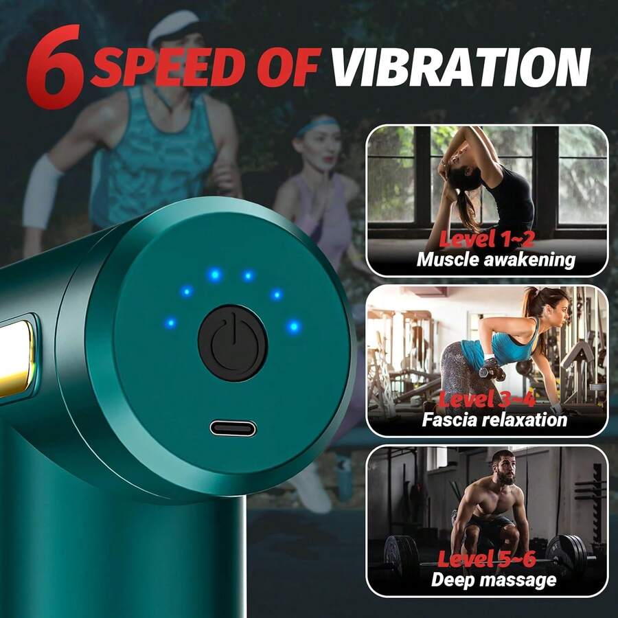 Portable Mini Handheld Massage - огляд і ціна Massage Gun Deep Tissue