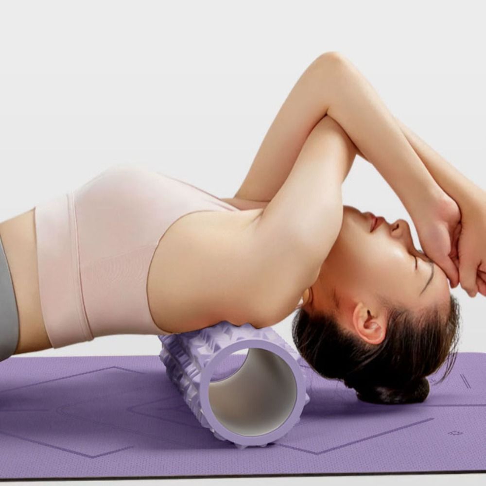 EVA Foam Fitness Back Roll Tri - огляд і ціна Foam Roller Trigger Point