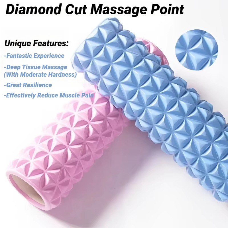 3D Diamond Foam EVA Massage Ro - огляд і ціна Foam Roller Trigger Point