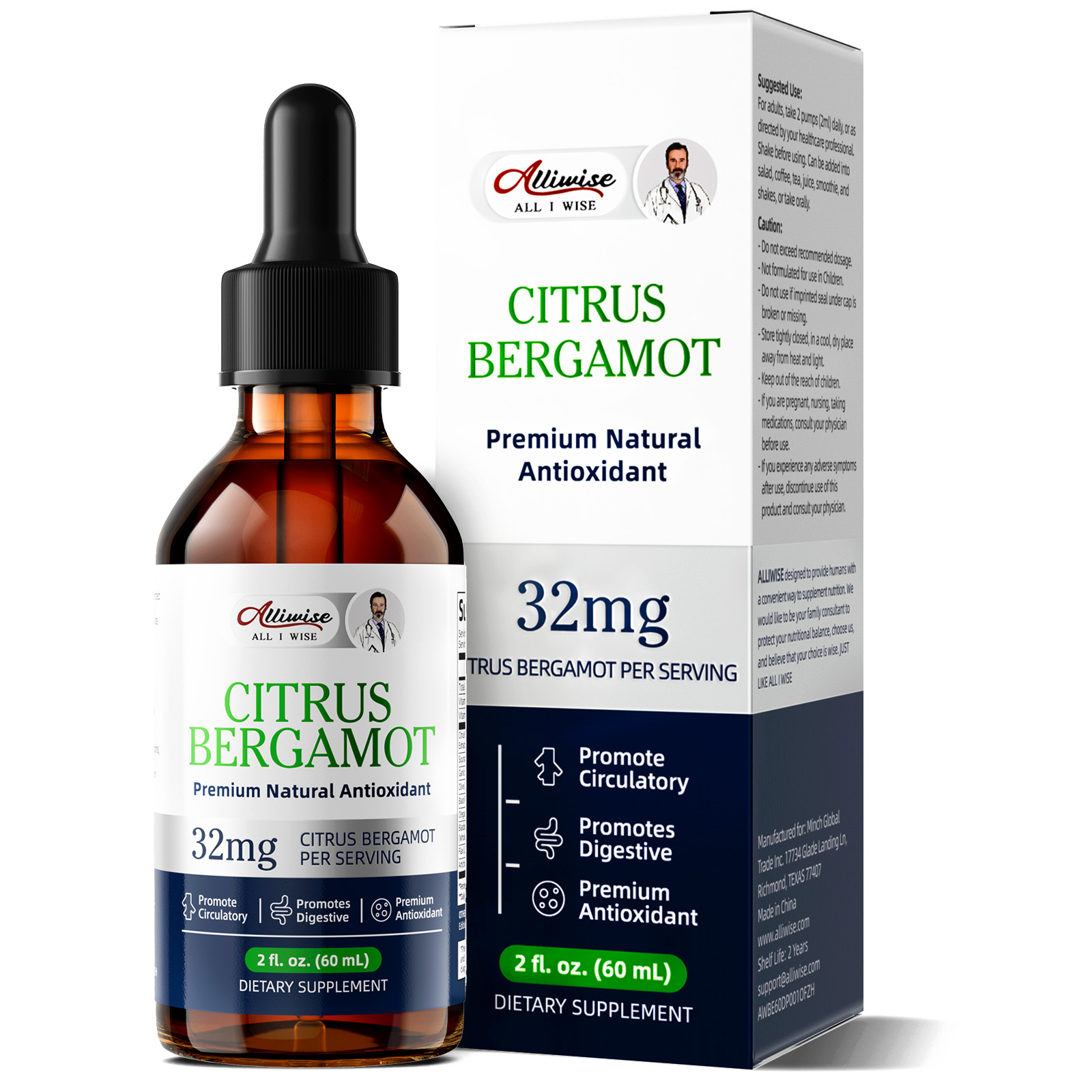 Premium Citrus Bergamout  Drop - огляд і ціна Health And Wellness Promotion